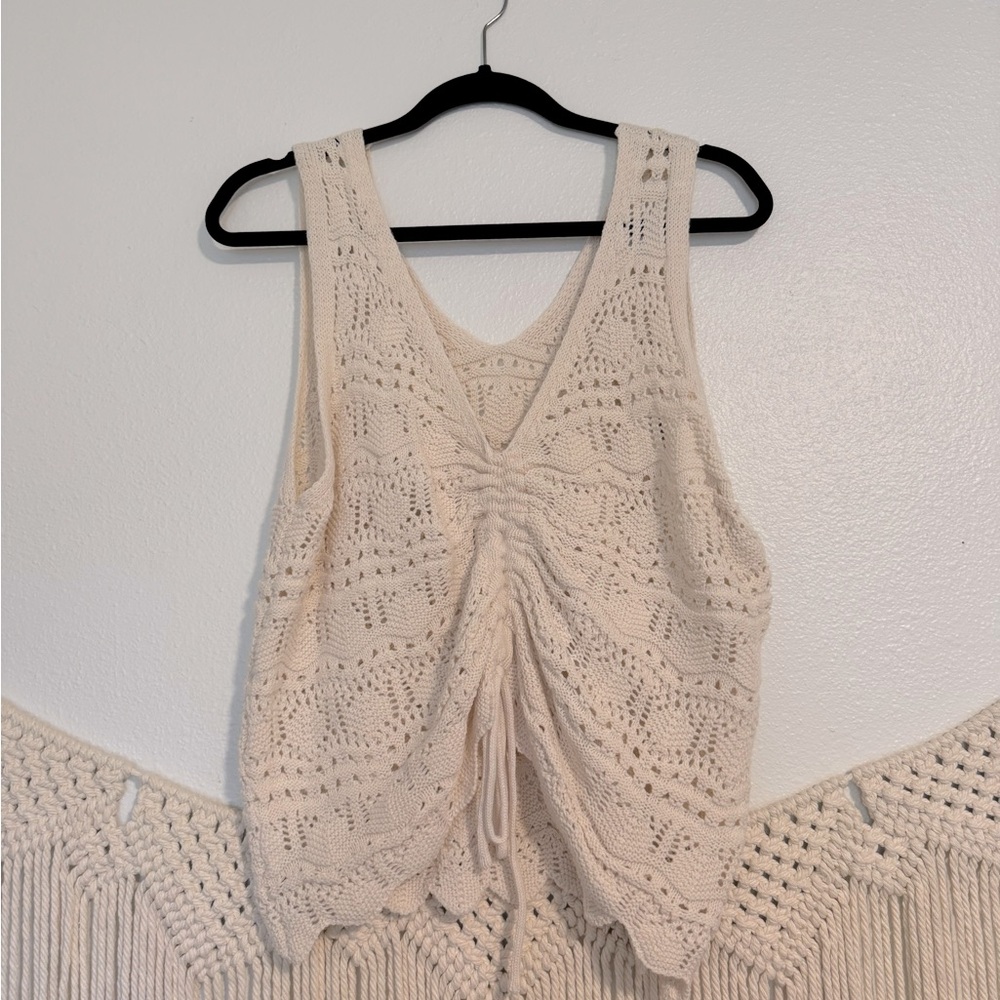 Crochet tank top